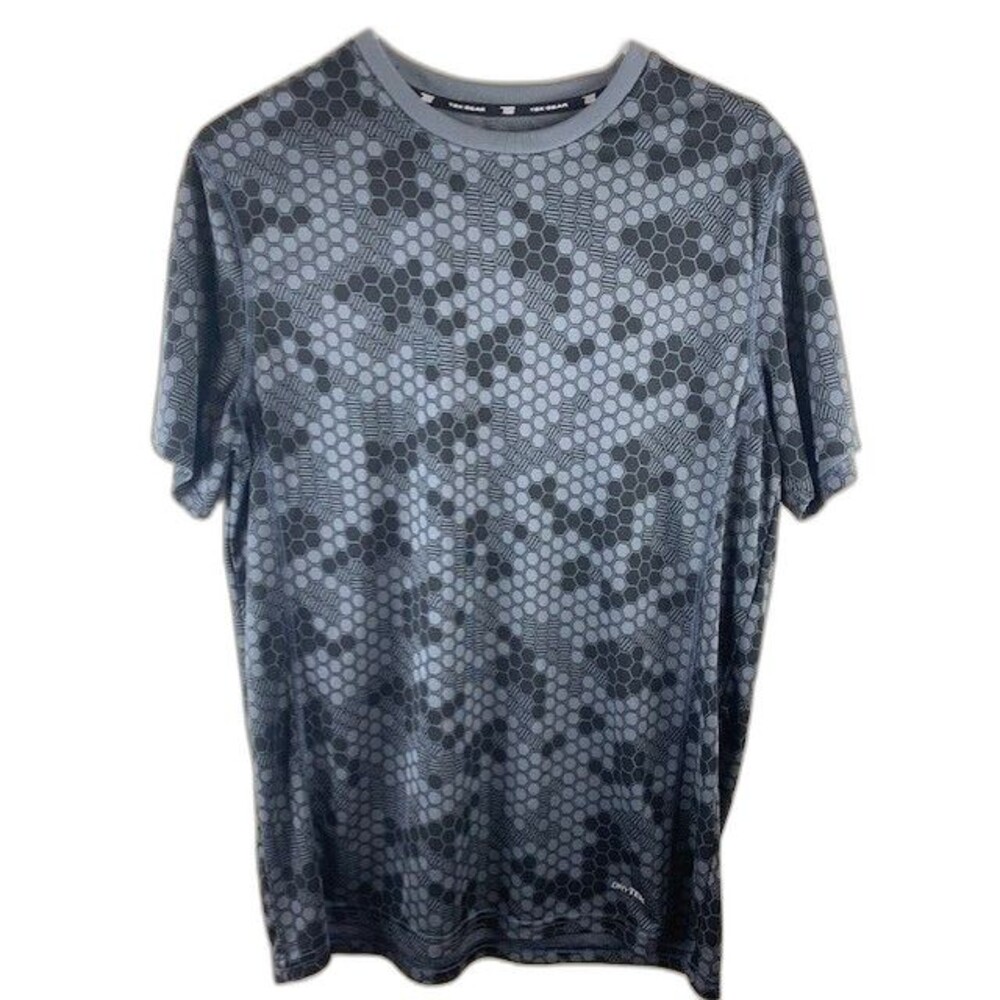 Tek Gear Size M Mens T Shirt Short Sleeve Multi Color Round Neck
